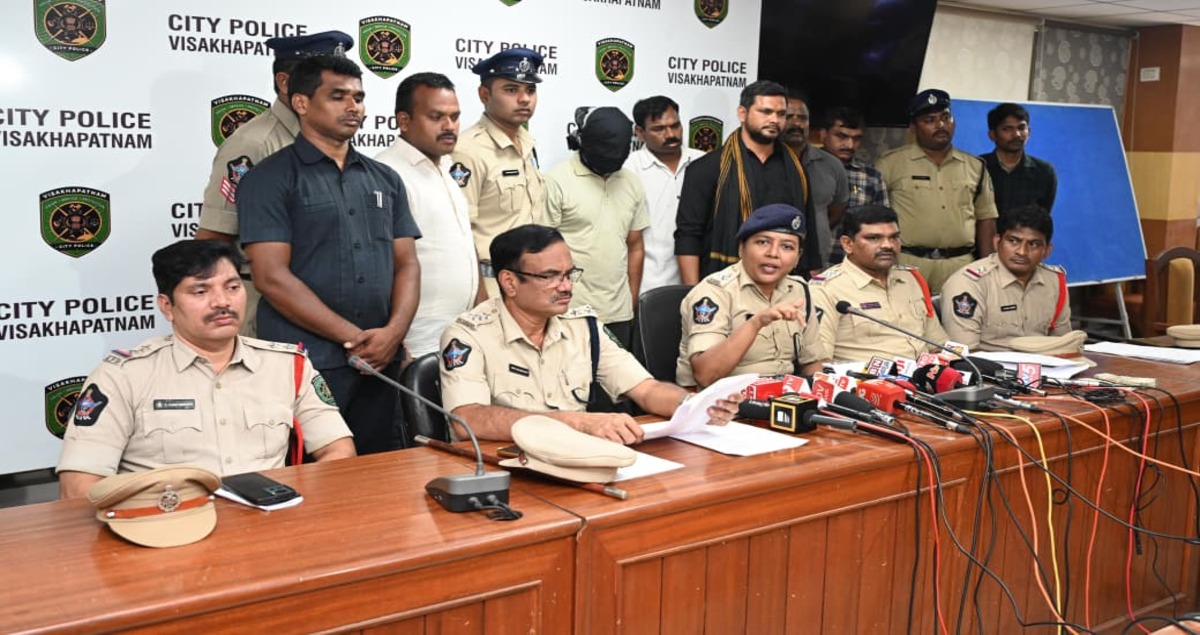 Visakhapatnam Police Arrest Bavaria Gang Member, Recover Stolen Goods