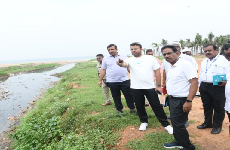 GVMC Commissioner orders action to stop sewage flow into sea