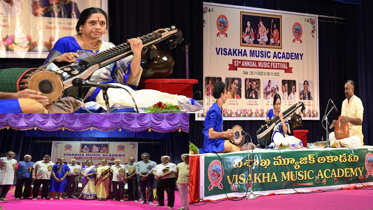 Visakha Music Academy to hold annual festival from Nov 23