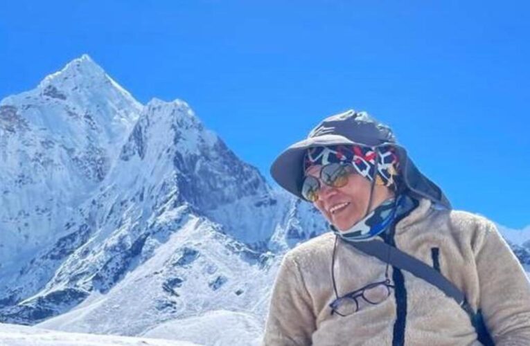 Cancer Survivor Scales Everest Base Camp