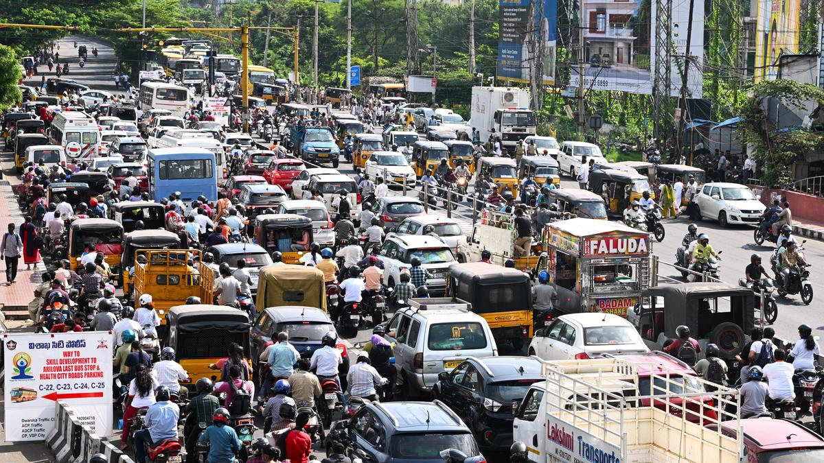 Flyover Projects Still on Paper as Vizag Traffic Worsens