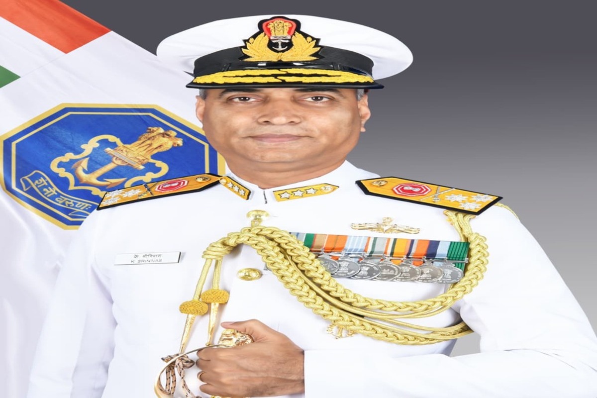 Vice Admiral K. Srinivas Takes Charge as DG Naval Projects, Visakhapatnam