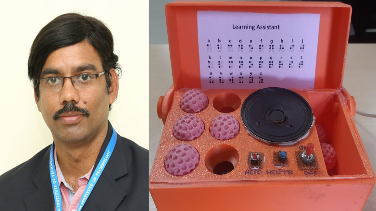 Braille Learning Transformed by GITAM Innovation