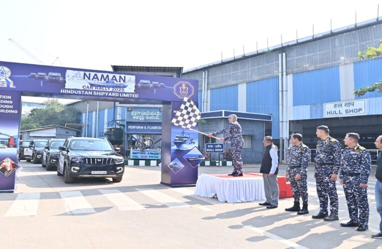 ‘Naman’ Rally Marks India’s 100th Indigenous Warship