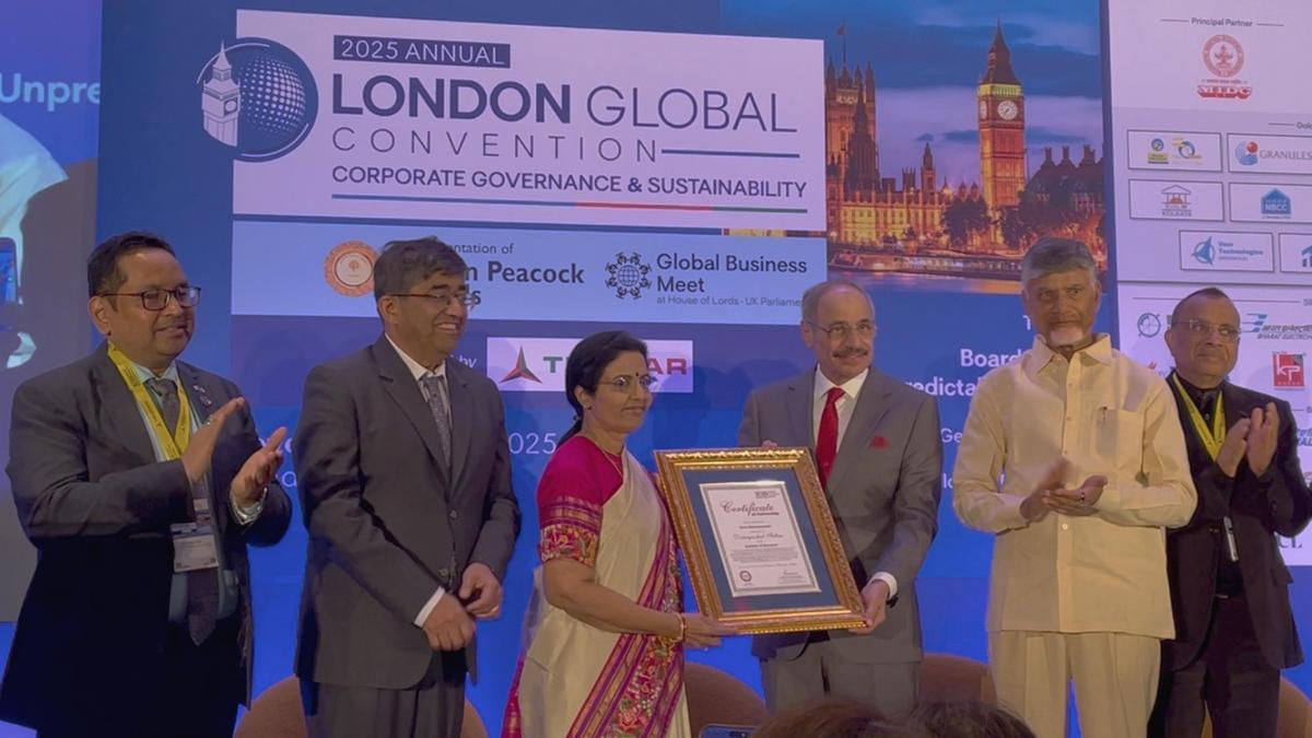 Nara Bhuvaneswari Wins Dual Global Awards for Leadership