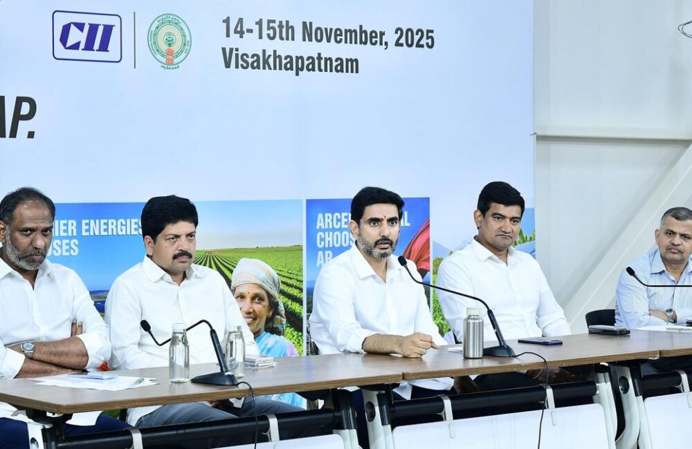 A.P. to Sign Rs 9.8 Lakh-Crore Investment Deals at Visakhapatnam Summit