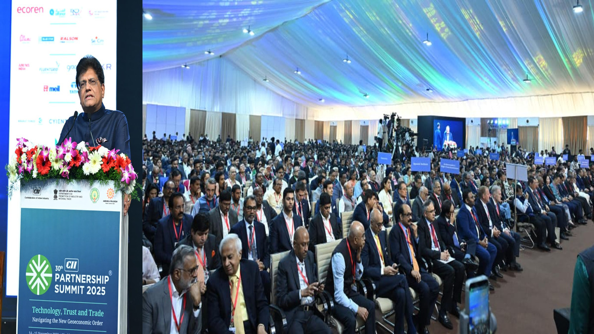 Goyal Says India’s Growth Surge Will Come From Tech and Trade