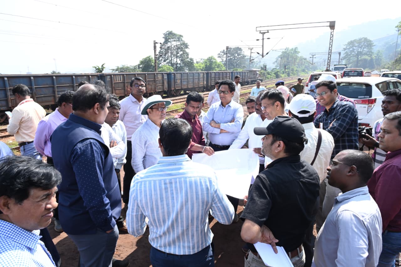 DRM Waltair reviews NMDC sidings to boost freight operations