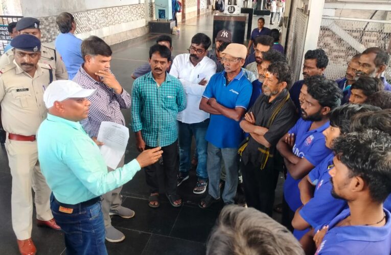 Waltair Division Trains OBHS Staff on Passenger Service