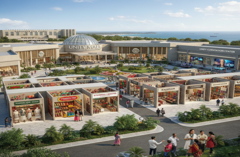 Unity Mall at Rushikonda to Showcase India’s Crafts and Boost Vizag Tourism