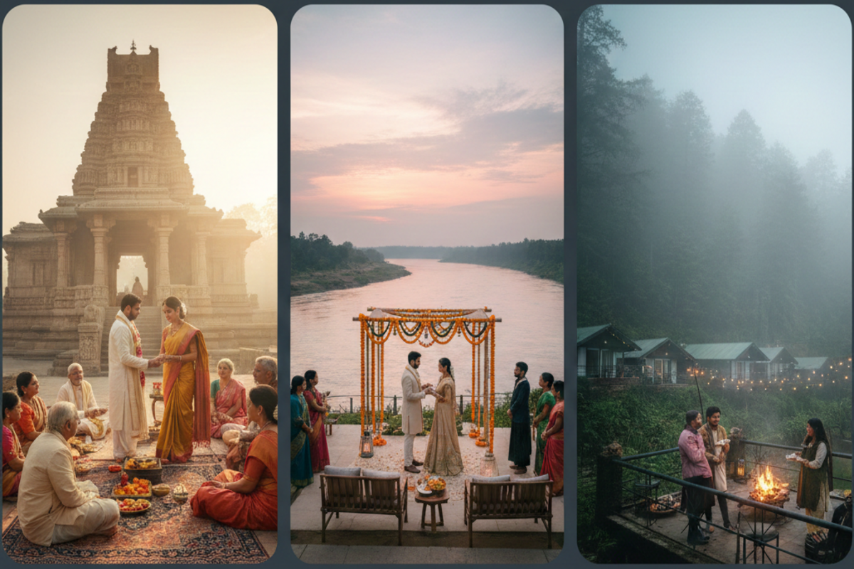 From hills to beaches, Andhra Pradesh sets the stage for winter weddings