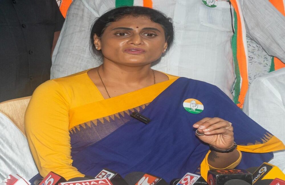 Sharmila Calls Statewide Protests to Restore MGNREGA