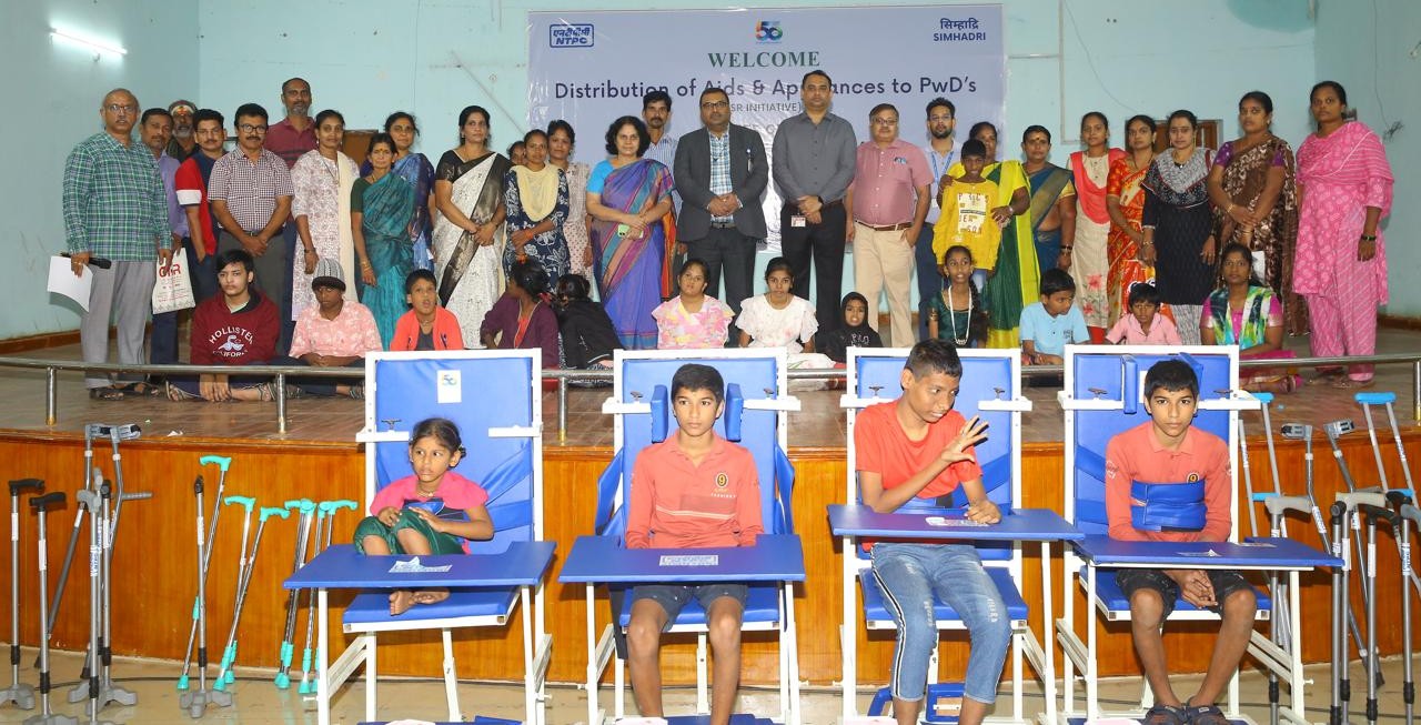 NTPC Simhadri Aids Differently-Abled