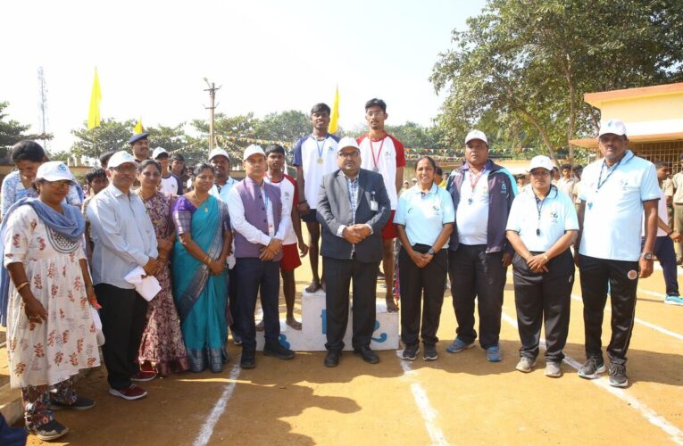 NTPC Simhadri hosts Rural Sports Meet for govt school students
