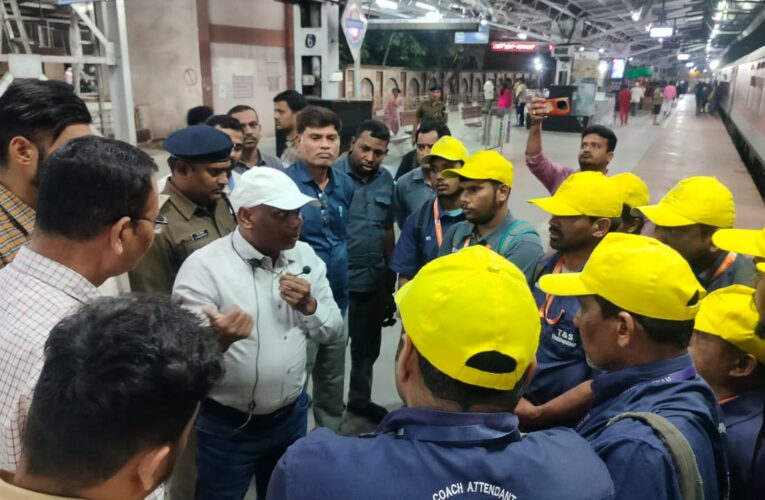 ADRM reviews train cleanliness, counsels staff