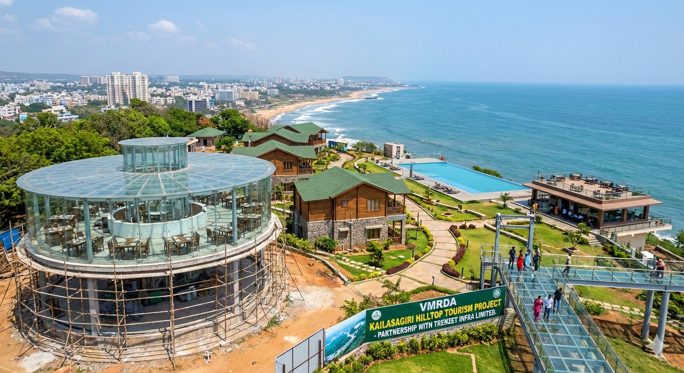 VMRDA clears Rs 20 crore tourism project at Kailasagiri