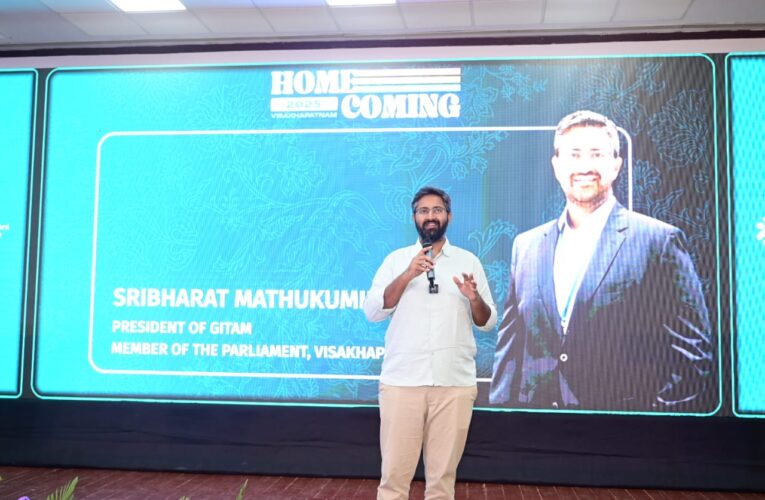 GITAM aims for global top 100 status, says M Sribharath