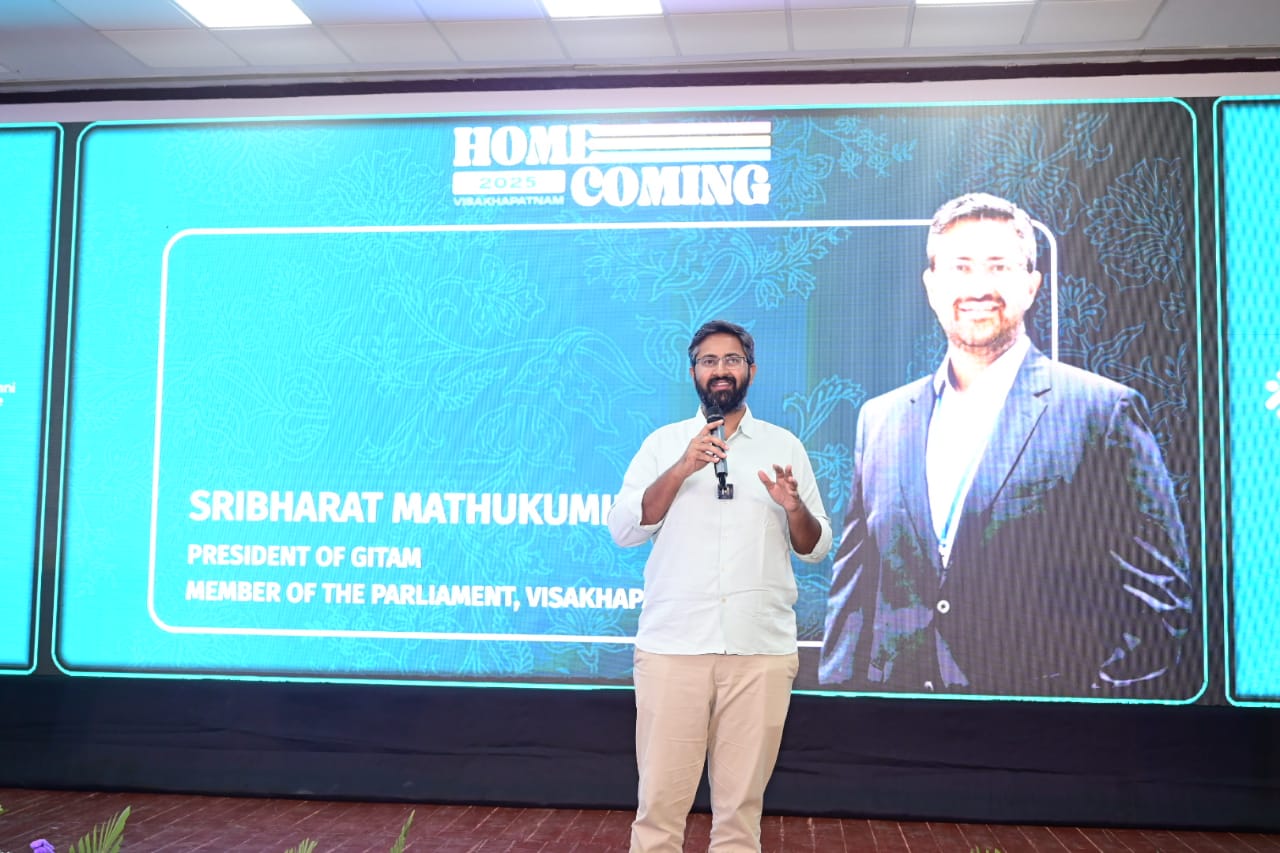 GITAM aims for global top 100 status, says M Sribharath