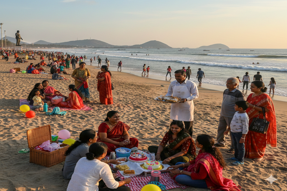 Winter Draws Families to Visakhapatnam’s Scenic Spots