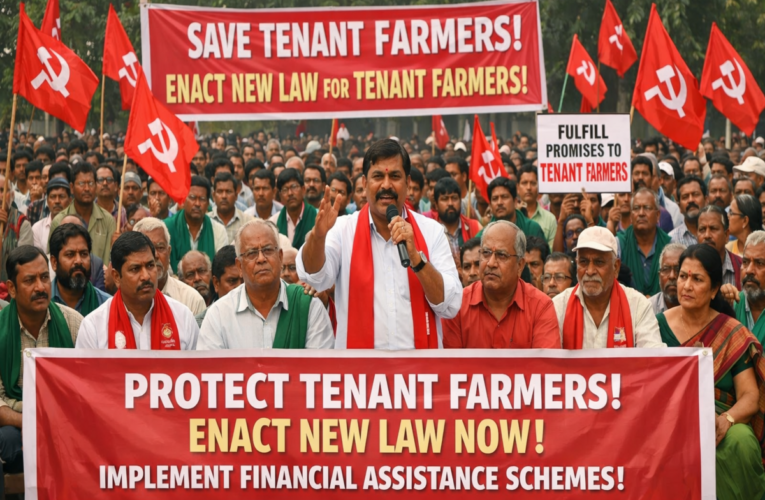 Rythu Sangham seeks new law for tenant farmers