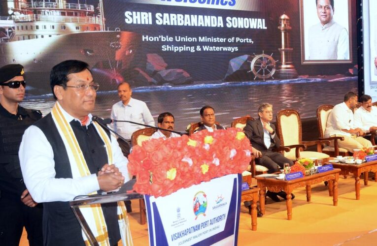 Sonowal lays foundation for Rs 230-cr VPA projects