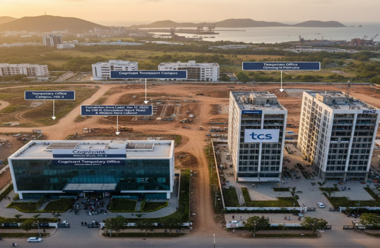 Cognizant to Start Temporary Operations in Vizag from Jan 26