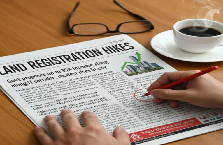 Registration values to rise sharply in Visakhapatnam suburbs