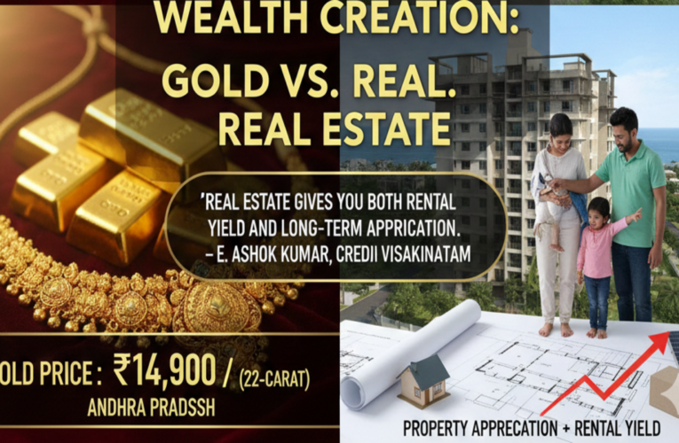 Realty offers better long-term growth despite gold rush: Experts