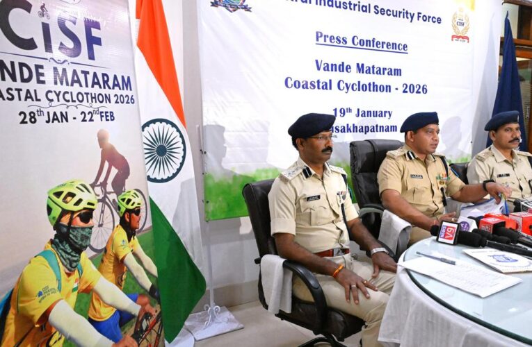 CISF to flag off Vande Mataram Coastal Cyclothon-2026 on Jan 28