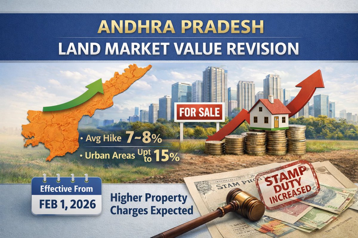Guidelines issued for revision of land market values