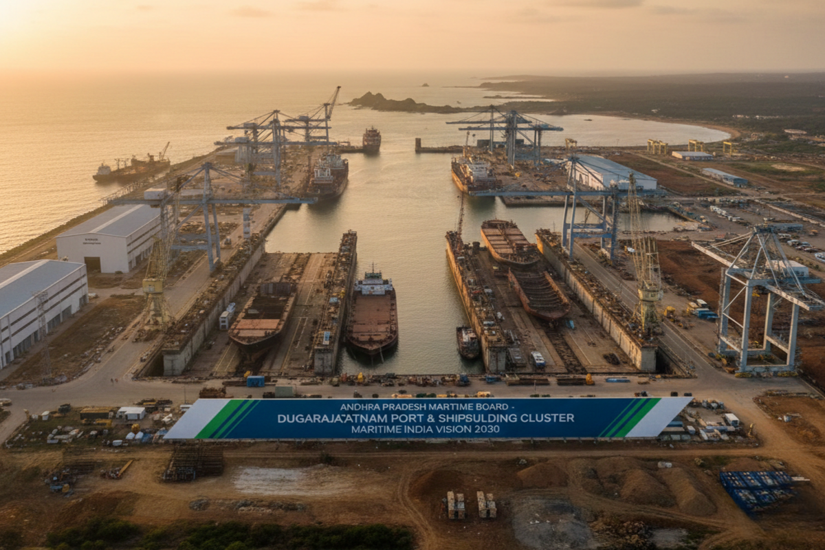 AP clears greenfield port, shipbuilding hub at Dugarajapatnam