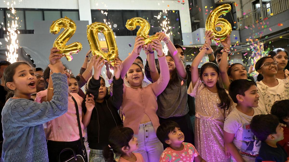 Visakhapatnam Rings in New Year Amid Tight Security