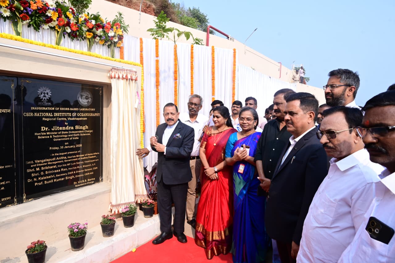 CSIR-NIO opens shore-based lab in Visakhapatnam