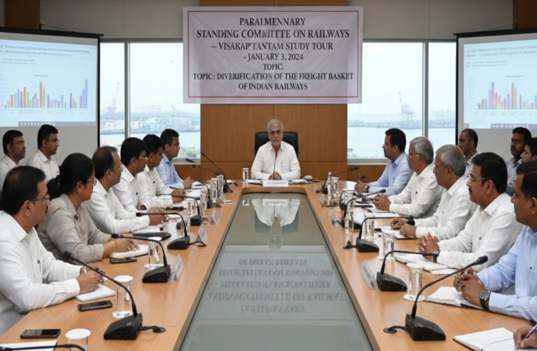 Parliamentary Railways Panel to Visit Visakhapatnam