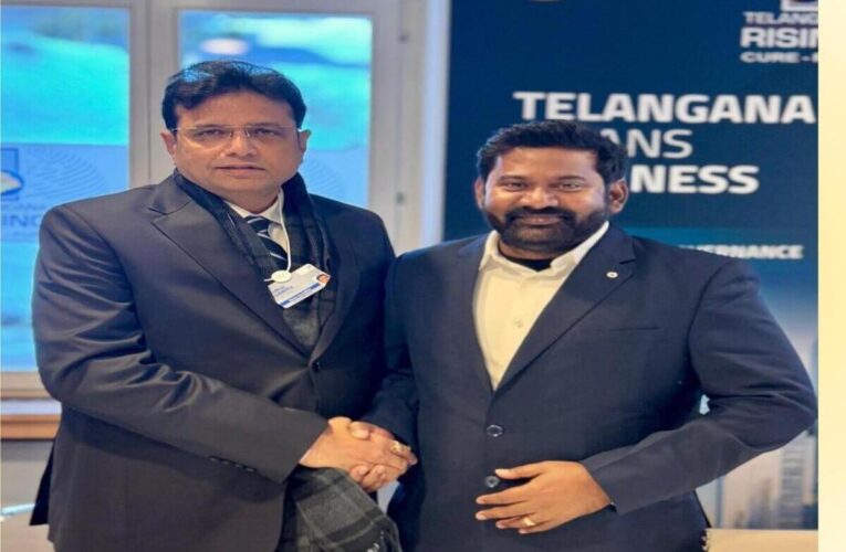 TDP MLA seeks jobs, skill training for tribal youth at Davos