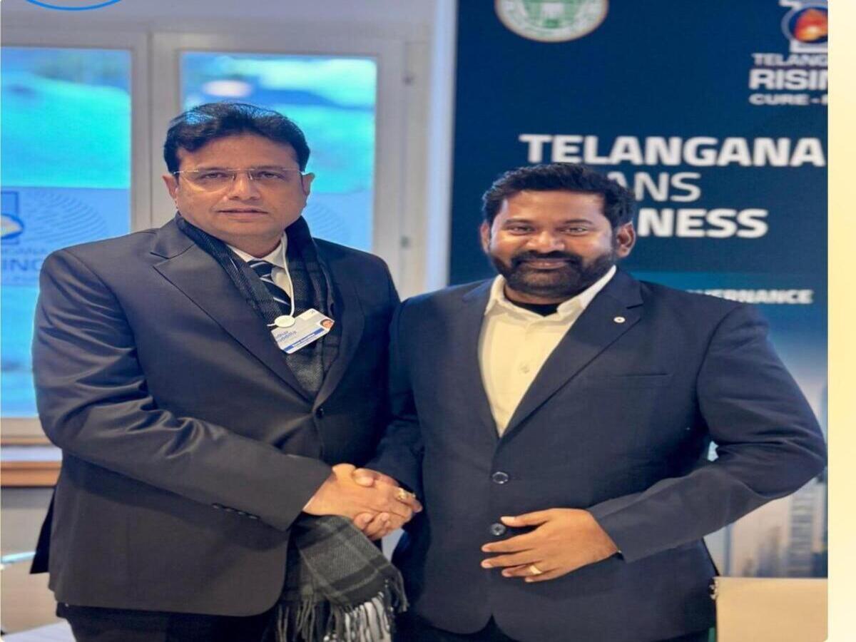 TDP MLA seeks jobs, skill training for tribal youth at Davos