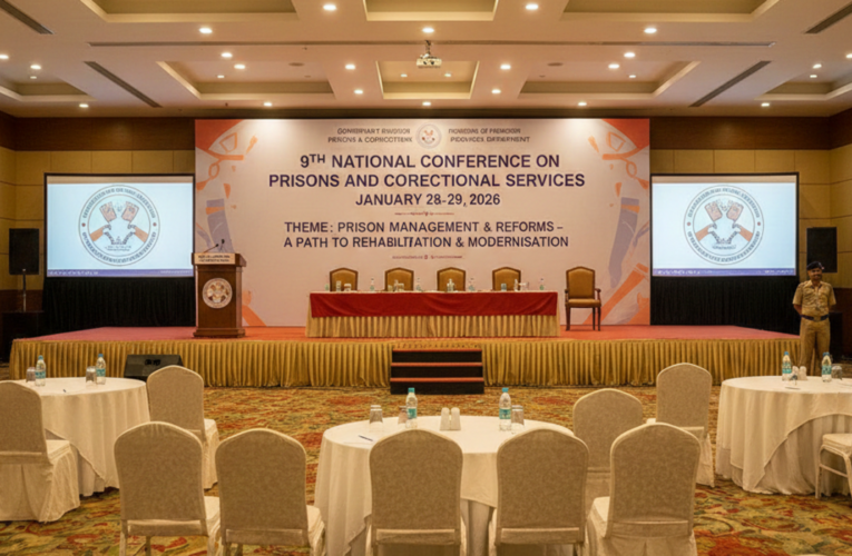 9th National Conference on Prisons to be held in Visakhapatnam