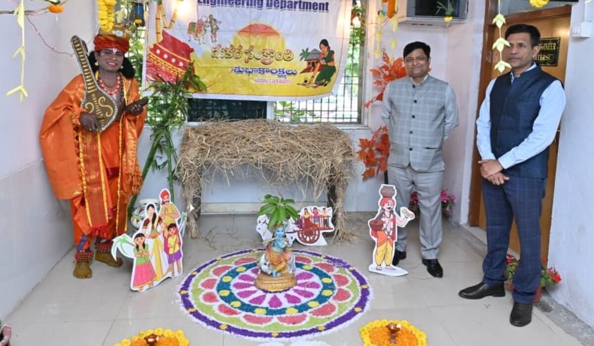 Waltair DRM extends Sankranti greetings, urges safe rail travel