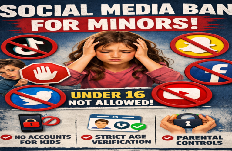 AP May Bar Social Media for Under-16s