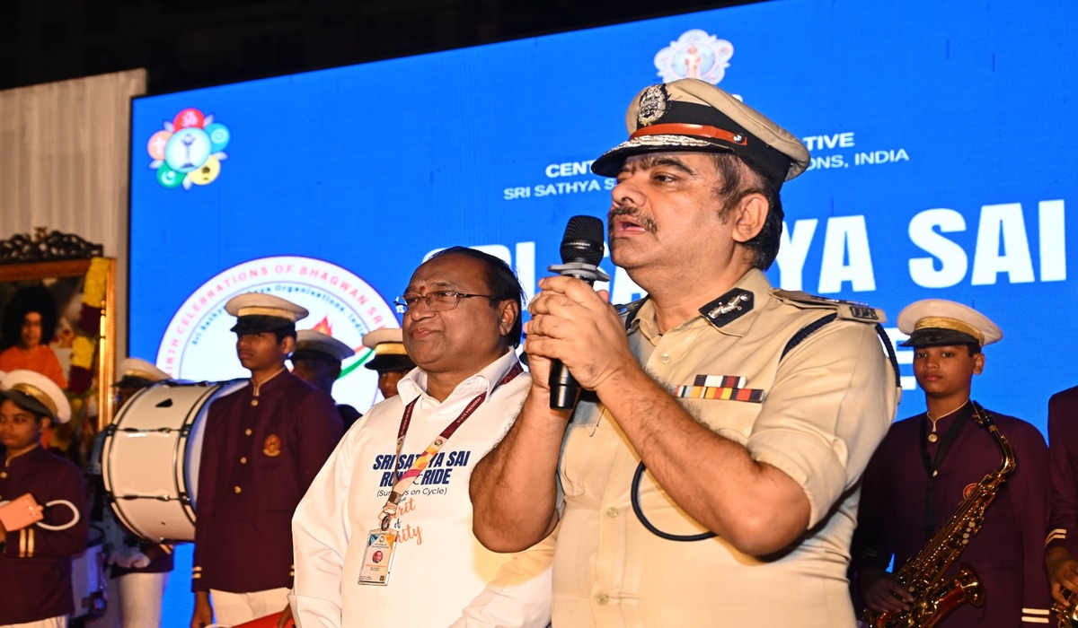 Sai Run and Ride flagged off on RK Beach
