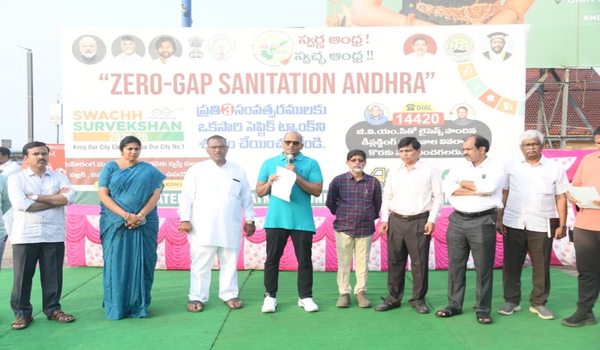 Collector stresses ‘zero gap’ sanitation in Visakhapatnam