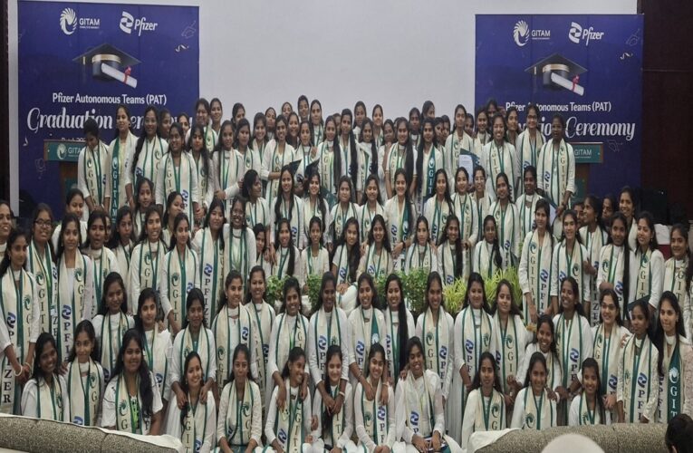 118 Rural Girls Earn Science Degrees Through Pfizer–GITAM Initiative