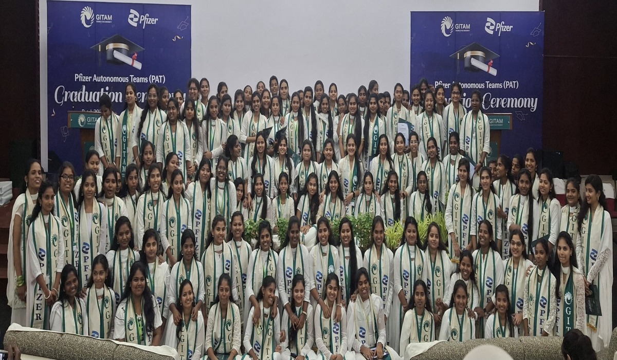 118 Rural Girls Earn Science Degrees Through Pfizer–GITAM Initiative