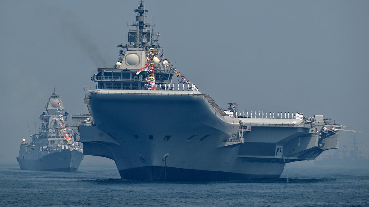INS Vikrant dominates attention at IFR, MILAN-2026