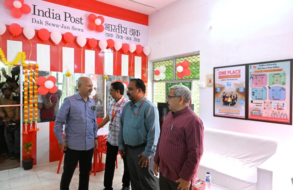 Andhra University Gets a Gen Z–Friendly Post Office
