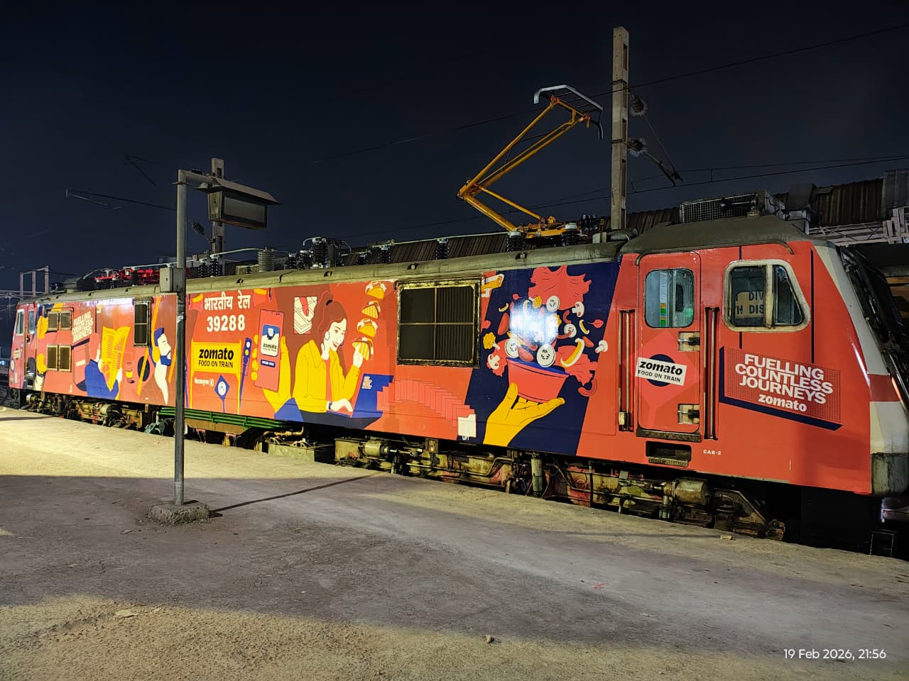 Indian Railways turns locomotives into moving billboards