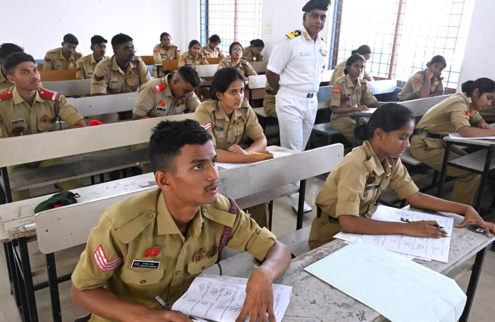 1,362 NCC Cadets Take ‘C’ Certificate Exam in Visakhapatnam