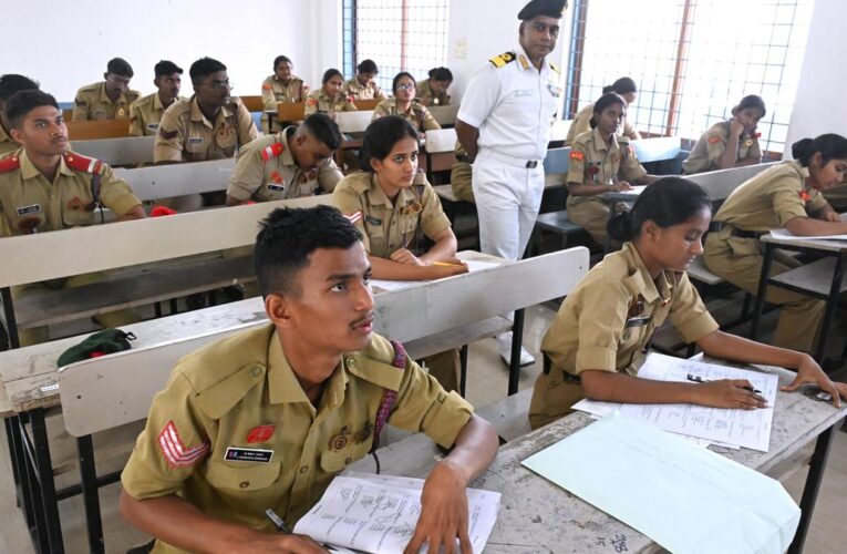 1,362 NCC Cadets Take ‘C’ Certificate Exam in Visakhapatnam