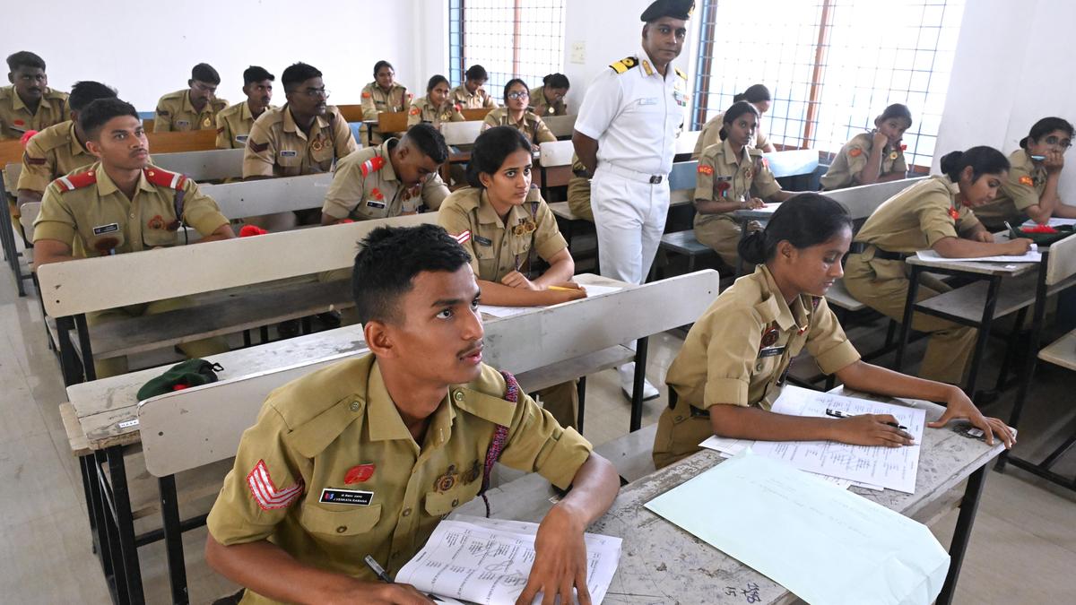 1,362 NCC Cadets Take ‘C’ Certificate Exam in Visakhapatnam