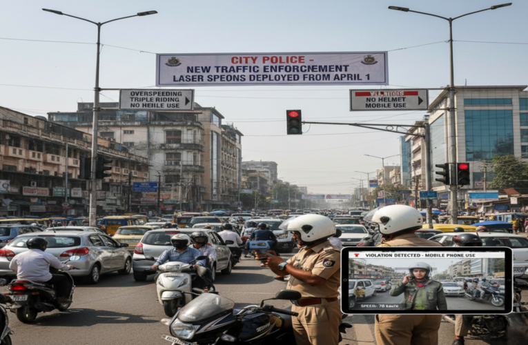 Laser Speed Guns to Be Rolled Out in Visakhapatnam from April 1